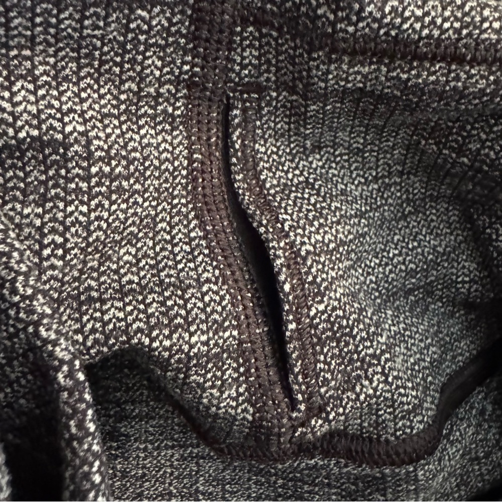 Lululemon Wunder Under Hi-Rise Tight 28” Luon Variegated Knit Heathered Black 4 - Picture 11 of 12